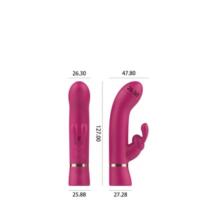 Zeka vibrator | Bespoke Rabbit S Fuchsia