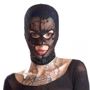 Čipkana maska za lice | Mask Lace Bad Kitty