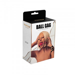 Crvena kugla za usta sa rupicama | Red Breathable Ball Gag