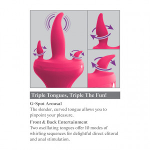 Holey Trinity Vibrator | 3Some