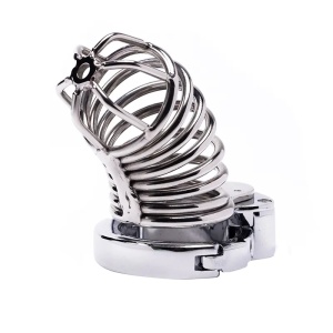 Kavez za penis | Stainless steel cock cage 1 Advanced Locking Mechanism