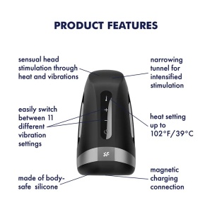Mastrubator mogućnost zagrevanja | Satisfyer Heat Vibration