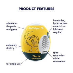 Masturbator jaje | SATISFYER Masturbator Egg fierce
