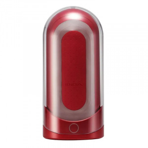 TENGA Flip 0 (Zero) Red Warmer Package