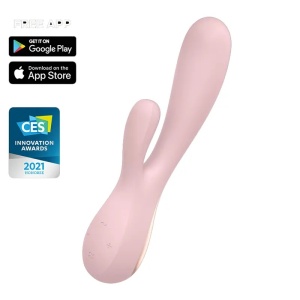 Multifunkcionalni vibrator aplikacija | SATISFYER MONOFLEX PINK