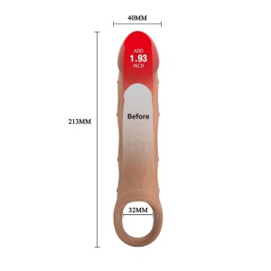 Navlaka za penis sa vibracijom 21cm