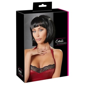 Perika Crnka Kratka | Black Bob Wig
