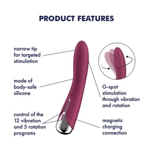 Rotirajući vibrator | SATISFYER Spinning Vibe 1