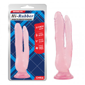 Roze dildo za duplu penetraciju | Double Penetration Dildo