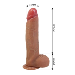 Silikonski Dildo 25cm | Mendel