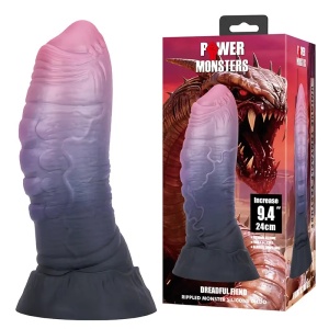 Silikonski dildo Dreadful Fiend i Lubrikant Beasty Sperm | KOMBINUJ I UŠTEDI 225