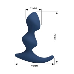 Silikonski masažer prostate | David