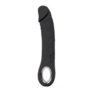 Silikonski vibrator Prometheus black i lubrikant | KOMBINUJ I UŠTEDI 120