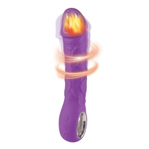 Silikonski vibrator Prometheus purple i lubrikant | KOMBINUJ I UŠTEDI 122