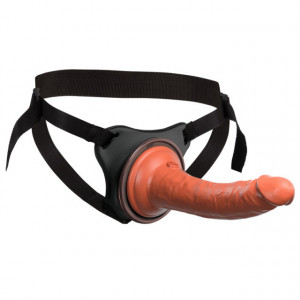Strap on sa silikonskim dildom 18cm | King Elite Silicone Body Dock Kit