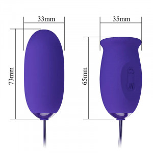 Vibro jaje i masazer klitorisa | Daisy