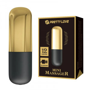 Zlatni vibro metak jakih vibracija | Mini Massager