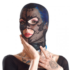 Čipkana maska za lice | Mask Lace Bad Kitty