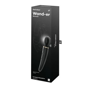 Crni Masažer | SATISFYER WAND-ER