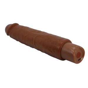 Crni realistični vibrator 25cm | Soren