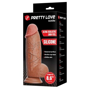 Debeli silinkonski dildo 22cm | Achille