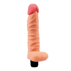 Mekani vibrator sa testisima 21cm the real deal i lubrikant | KOMBINUJ I UŠTEDI 145