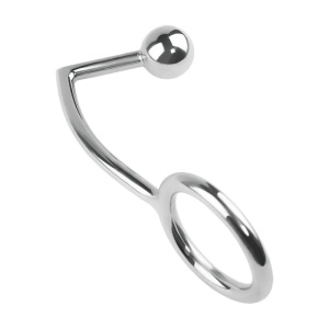 Prsten za penis i masazer prostate Ass Hitch Egg