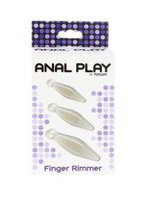 Set malih analnih dilda | Finger Rimmer 3pcs