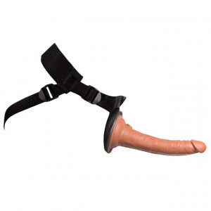 Strap on sa silikonskim dildom 18cm | King Elite Silicone Body Dock Kit