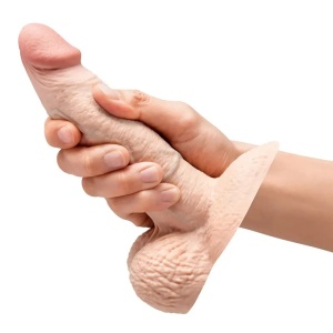 Ultra Realistični Dildo | b-Vibe Slipskin Girthy 16cm
