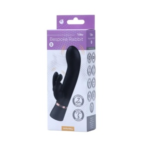 Zeka vibrator | Bespoke Rabbit S Black