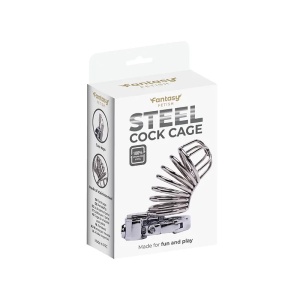 Kavez za penis | Stainless steel cock cage 1 Advanced Locking Mechanism