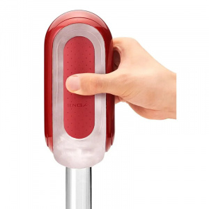 TENGA Flip 0 (Zero) Red Warmer Package