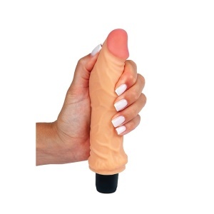 Mekani vibrator 19cm the real deal i lubrikant | KOMBINUJ I UŠTEDI 146