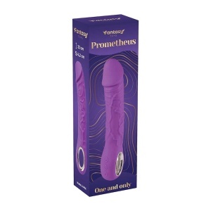 Silikonski vibrator Prometheus purple i lubrikant | KOMBINUJ I UŠTEDI 122