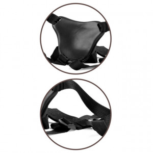 Strap on sa silikonskim dildom 18cm | King Elite Silicone Body Dock Kit