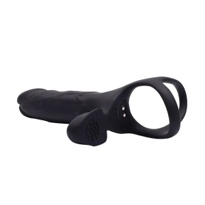 Vibrirajući dildo za duplu penetraciju Hephaestus | Vibrating Double Penetrator