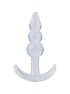 Analni dildo | T-Plug Beaded Clear