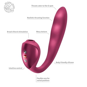 Fun Factory Stronic Pulse Allegro Red | Multifunkcionalni vibrator