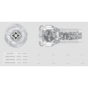 KIIRO | Pocket Stroker Crystal PowerBlow Combo