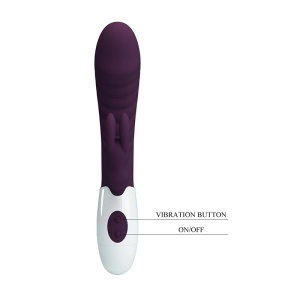 Ljubicasti multifunkcionalni zeka vibrator | Naughty Bunny
