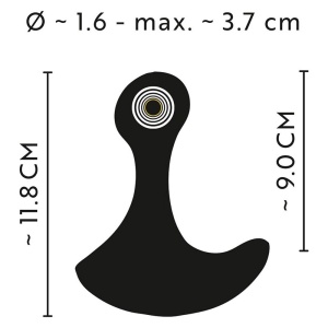Masažer prostate sa daljinskim | ANOS RC Prostate Massager with Vibration