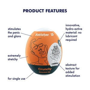 Masturbator jaje | SATISFYER Masturbator Egg crunchy