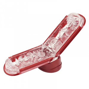 TENGA Flip 0 (Zero) Red Warmer Package