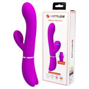 Punjivi silikonski vibrator sa pomeranjem | 4 Waving Modes and 12 Vibration Settings