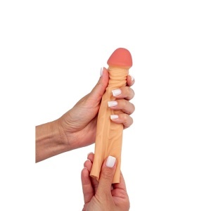 Realisticna navlaka za penis 18.5cm i lubrikant | KOMBINUJ I UŠTEDI 141