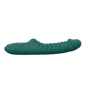 Rebrasti silikonski vibrator | Enyalius Green