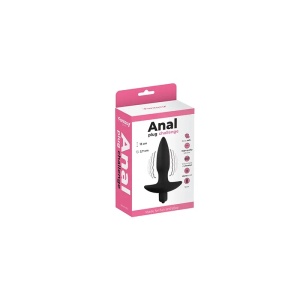 Silikonski analni vibrator S Vibrating Anal Plug i lubrikant | KOMBINUJ I UŠTEDI 180