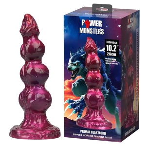 Silikonski dildo Primal Beastlord i Lubrikant Beasty Sperm | KOMBINUJ I UŠTEDI 230