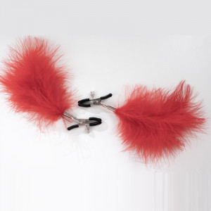 Stipaljke za bradavice sa crvenom peruskom | Nipple Clamps 